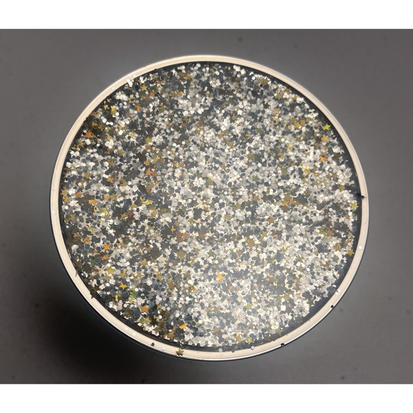 Bath And Body Works Italy Tuscan Lemon Tart 3-Wick Candle Glitter Lid 90% Full - Picture 4 of 8